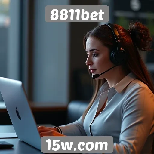 Desempenho do suporte ao cliente em 8811bet