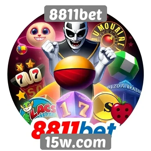 Variedade de jogos disponíveis na plataforma 8811bet